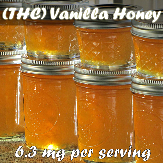 THC Vanilla Infused Cannabis Honey