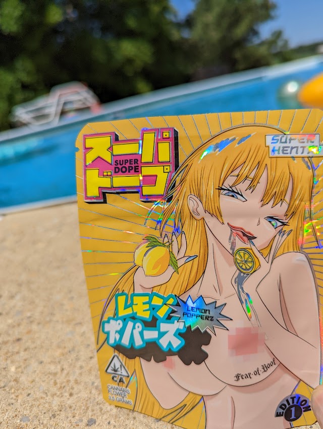 Hi Tech Fear of Boof Lemon Popperz package