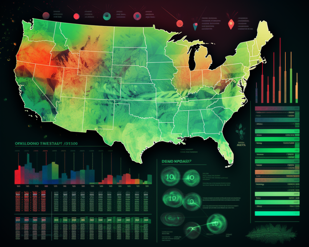 Shattering Cannabis Sales Records Summer 2023