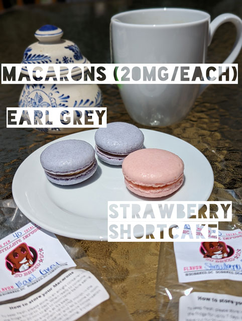 Sobaked dc's 25mg Macarons