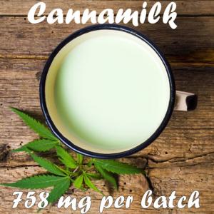 cannamilk recipe 758 mg per batch