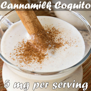 Cannamilk Coquito recipe