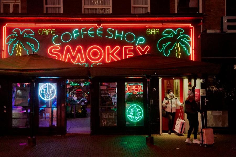 Amsterdam Cafes now legalized in California by the Assembly